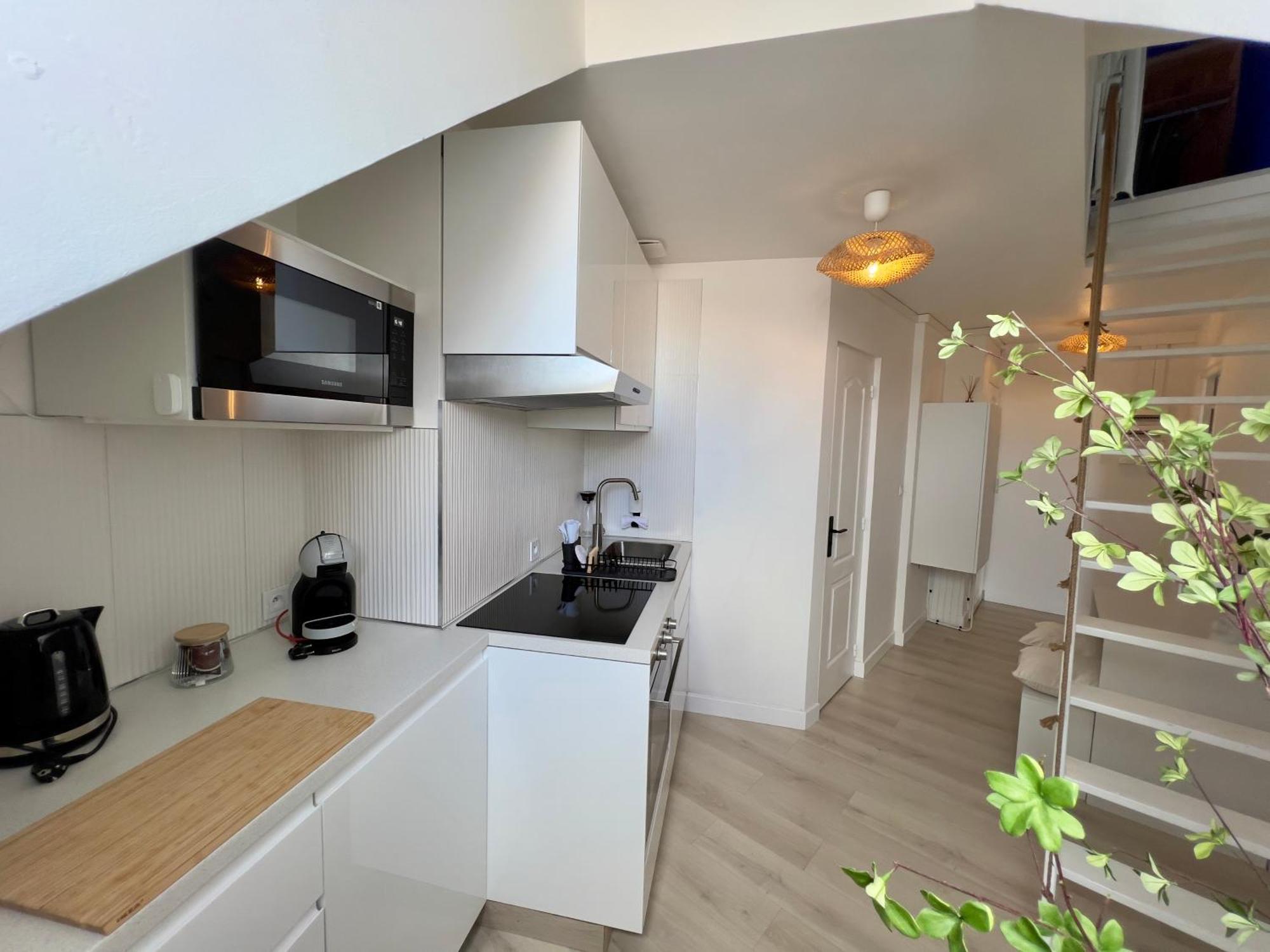 L'Ocean Apartment Calais Ruang foto